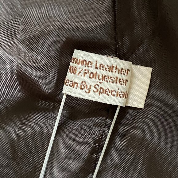 Scully Leather Dark Brown Western Style Blazer Jacket L - Picture 9 of 14